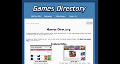 Desktop Screenshot of gametopsites.net